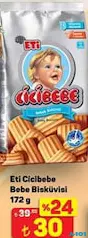 ETİ CİCİBEBE BEBE BİSKÜVİSİ 172 G